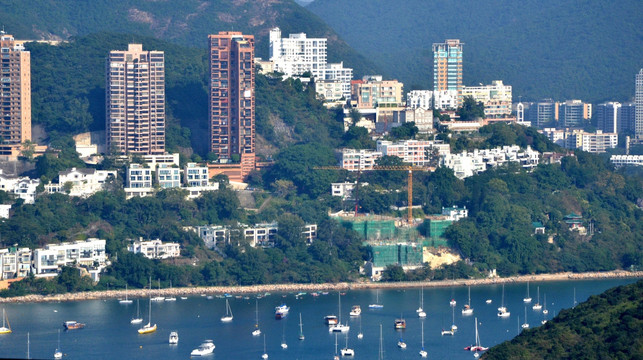 香港深水湾远眺