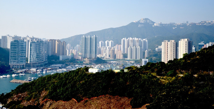 香港深水湾远眺