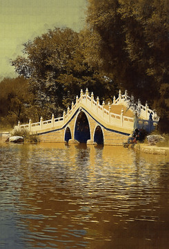 復(fù)古風(fēng)景畫(huà)