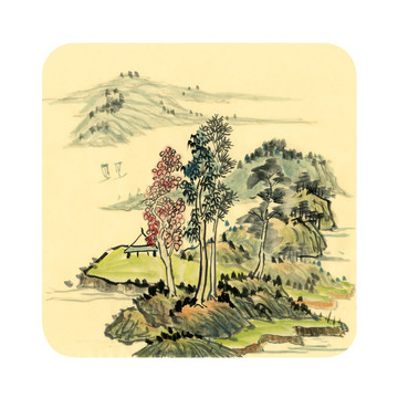 山水國畫