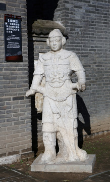 龙武营士兵雕像