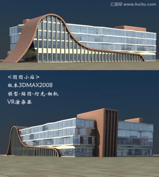 展厅3D效果图模型