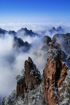 黄山西海云海