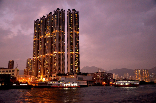 香港夜景