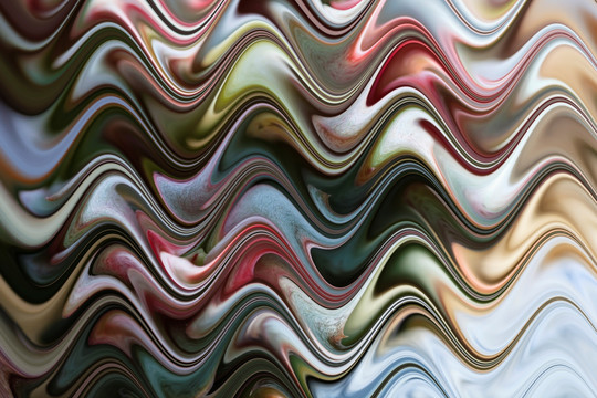 抽象畫 不分層