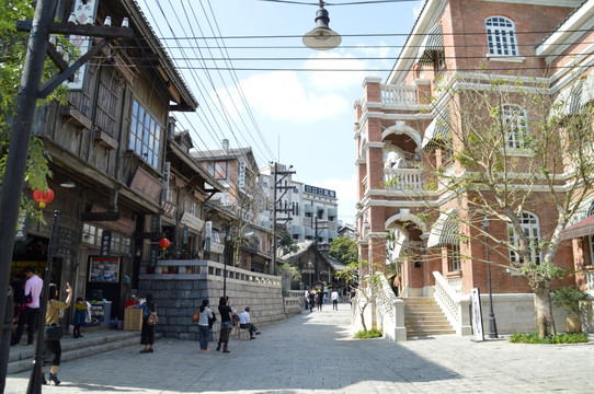 观澜湖电影公社街景