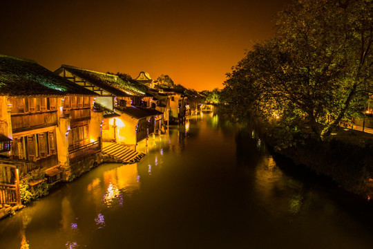 乌镇夜景