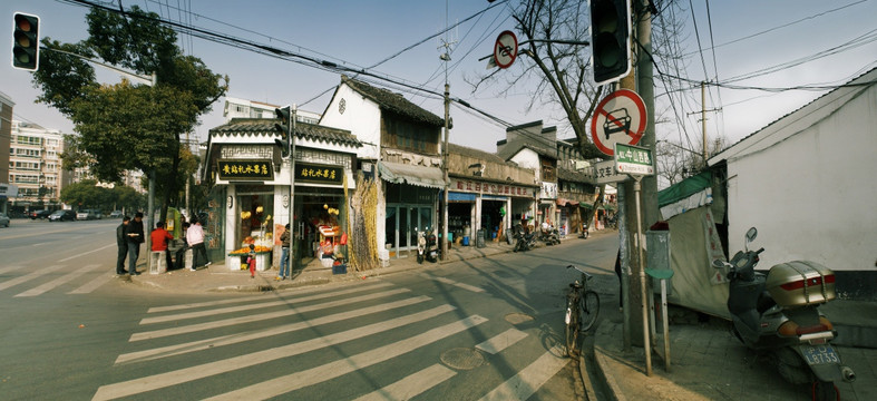 松江老街街口