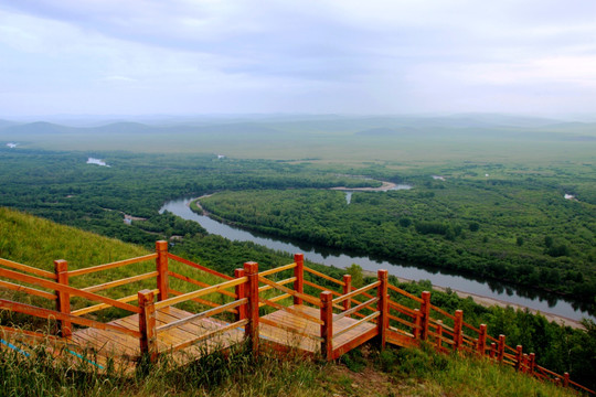 额尔古纳根河湿地景区