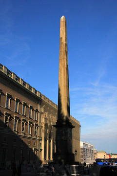 瑞典斯德哥尔摩皇宫纪念碑