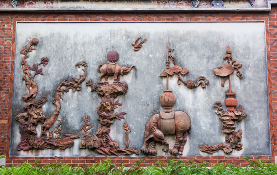 开元寺浮雕 泉州开元寺