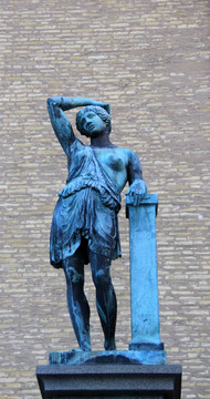 瑞典欧洲人物雕塑艺术