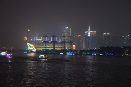 海心沙夜景