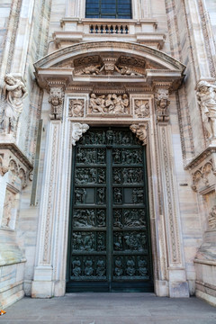 米兰大教堂正门