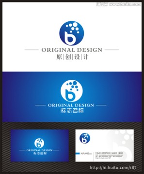 科技logo 字B 企业标志