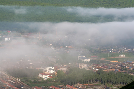 天然原始圣地 山村小镇