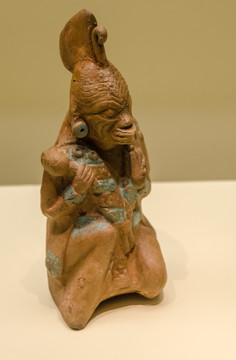 玛雅胖陶神像 玛雅陶器