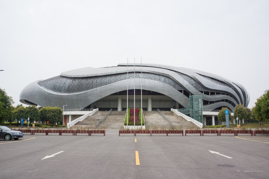 广州大学城体育中心自行车馆