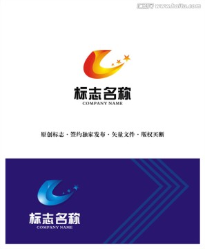 影视传媒logo