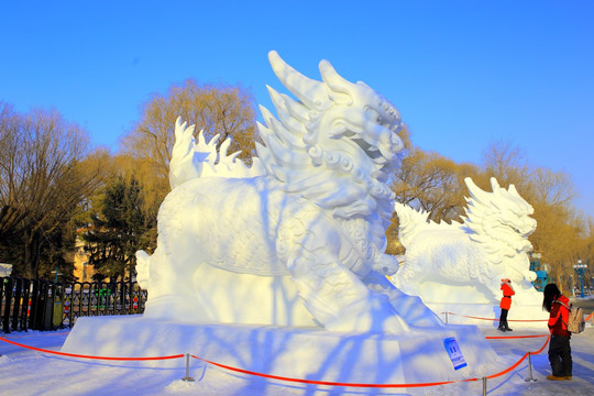 哈尔滨太阳岛雪博会