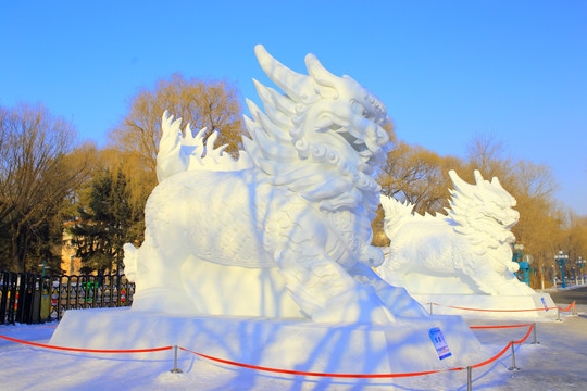 哈尔滨太阳岛雪博会