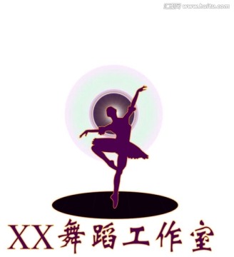 xx舞蹈工作室 LOGO