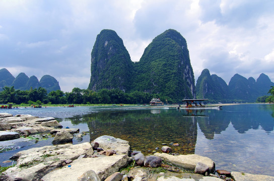 山水 漓江 风景