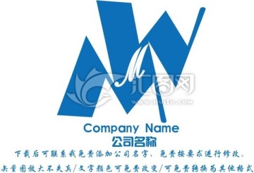 M字母Logo