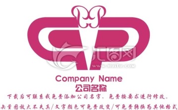 P字母logo