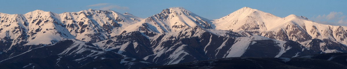 雪山晚照 高清大图