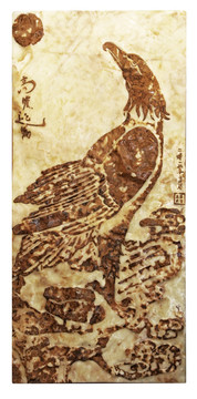 精美浮雕玉石工藝雕刻石材藝術(shù)畫