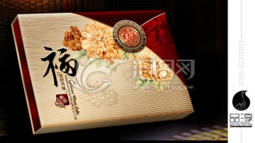 花好月緣 月餅包裝 內(nèi)有分層圖