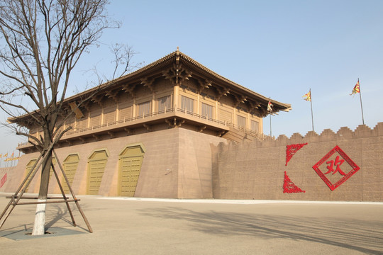世界遗产西安大明宫国家遗址公园
