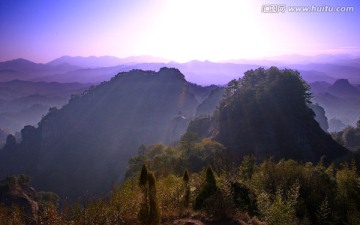 福建连城冠豸山风光