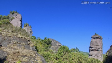 连城冠豸山风光