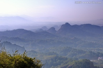 冠豸山风光