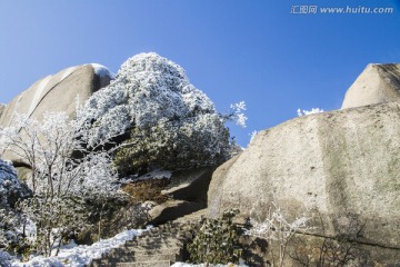 天柱山雪景