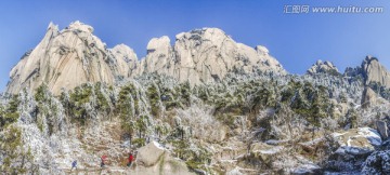 天柱山雪景