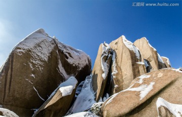 天柱山雪景