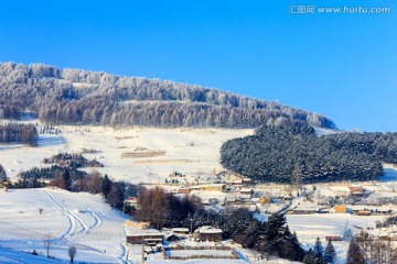 中国北方小山村