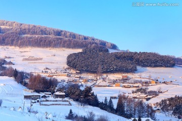 中国北方小山村