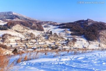 中国北方小山村