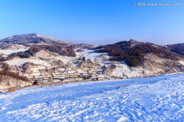 中国北方小山村