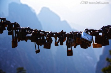 黄山 同心锁