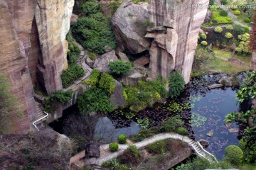 莲花山风景