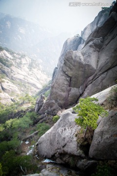 黄山石壁