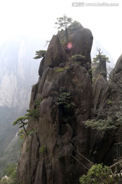 黄山石峰