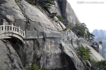 黄山登山道路