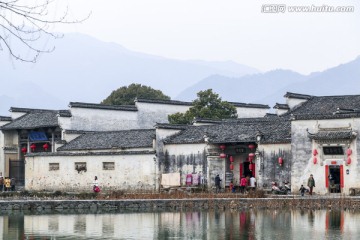 宏村南湖水景