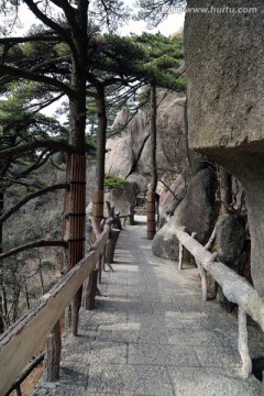 黄山登山路